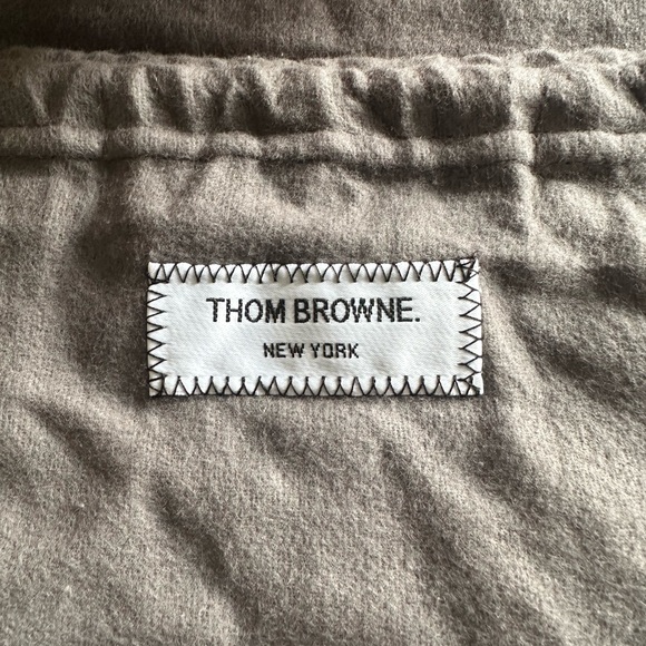 Thom Browne Off-White Small Tote - Picture 12 of 13